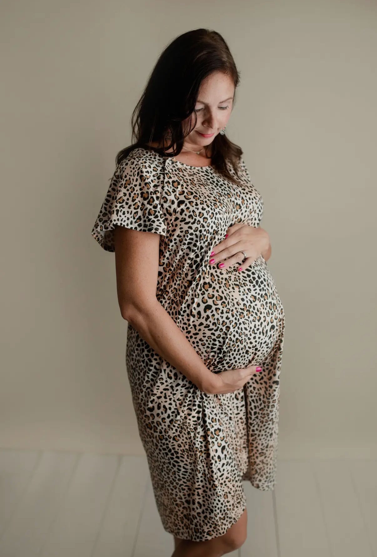 Mommy Labor, Delivery, and Nursing Gown