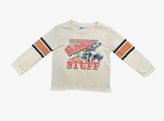 Busy Doing Cowboy Stuff Graphic Tee