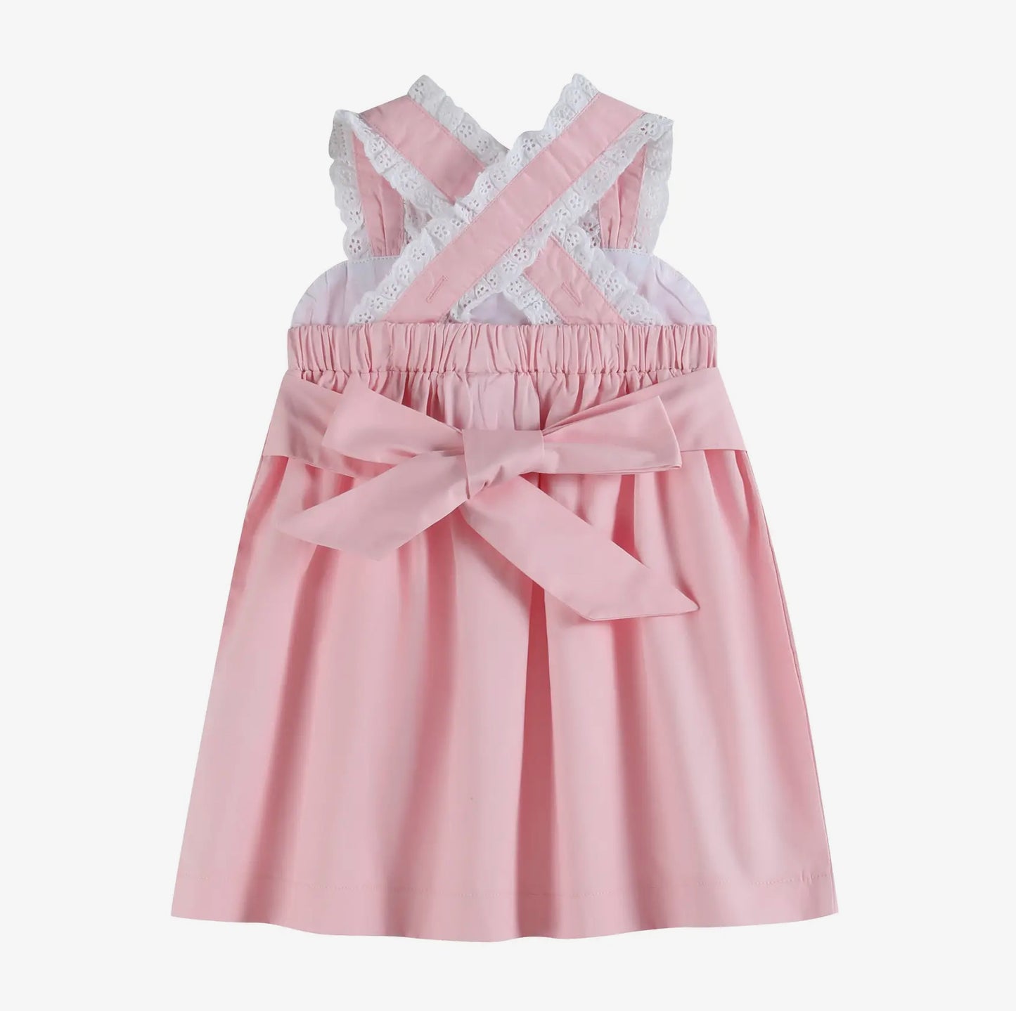 Pink and Lace Piggy Dress