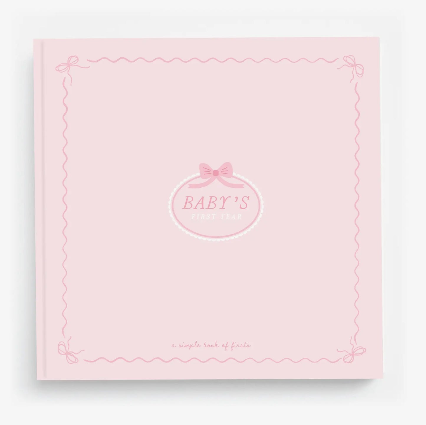 Bowkissed Blush Baby Memory Book