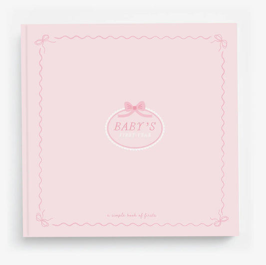Bowkissed Blush Baby Memory Book