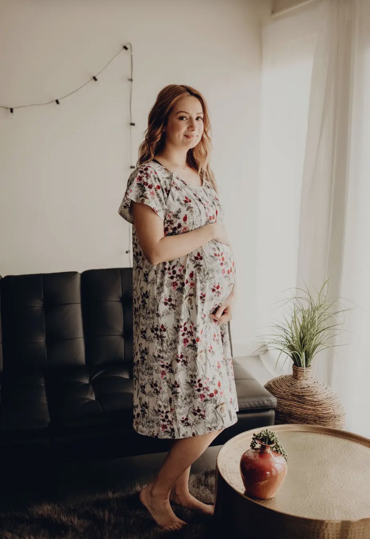 Mommy Labor, Delivery, and Nursing Gown