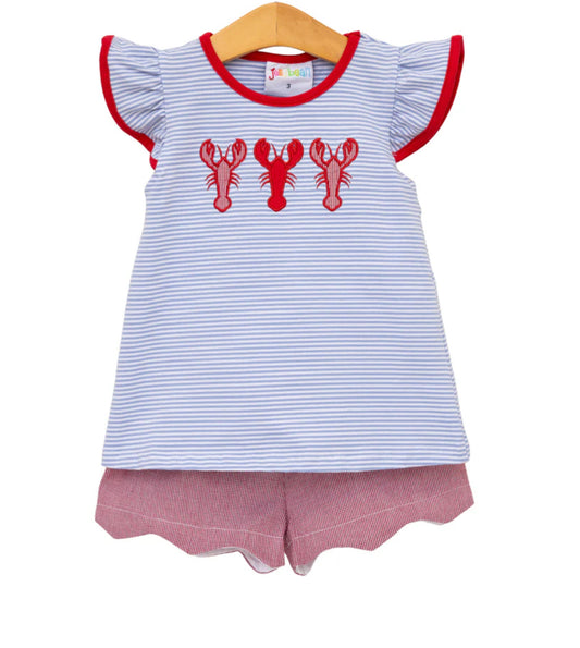 Bayou Boil Scallop Short Set