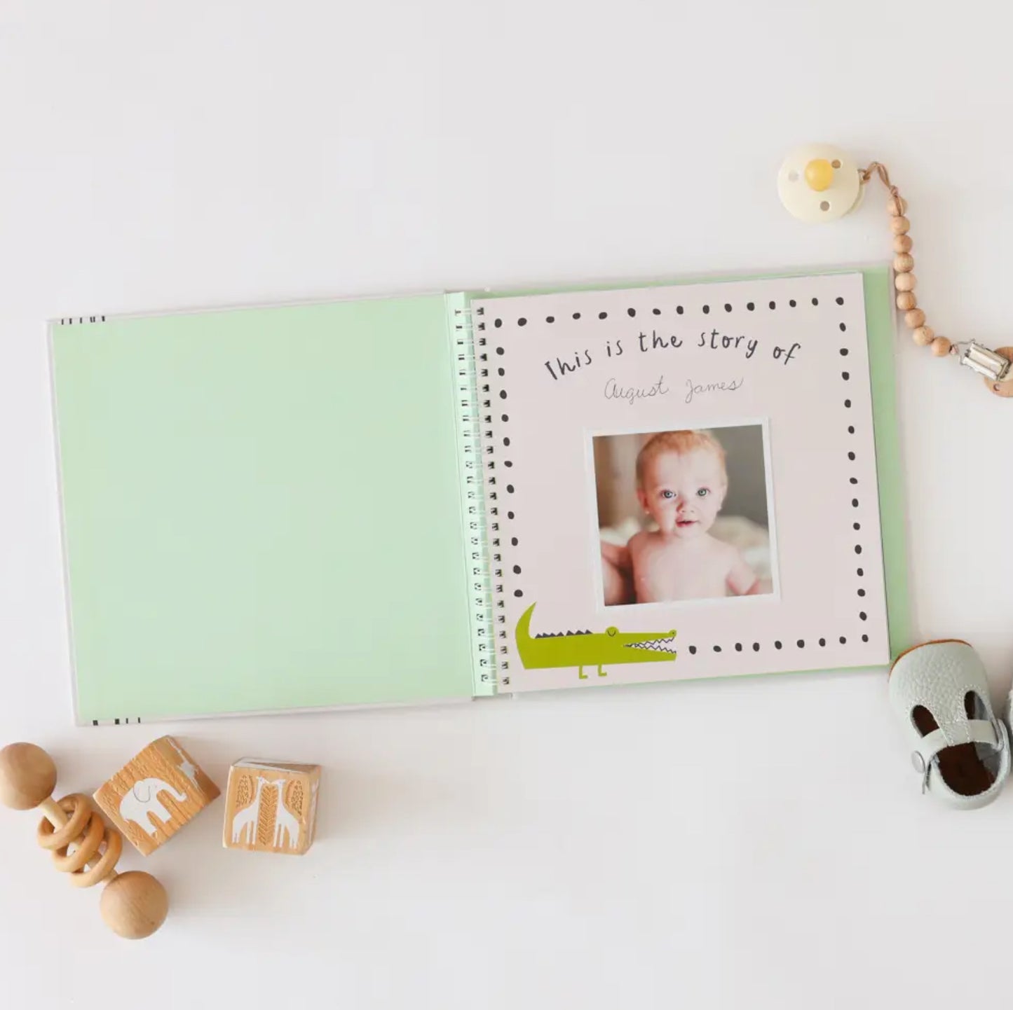 Little Animal Lover Baby Memory Book