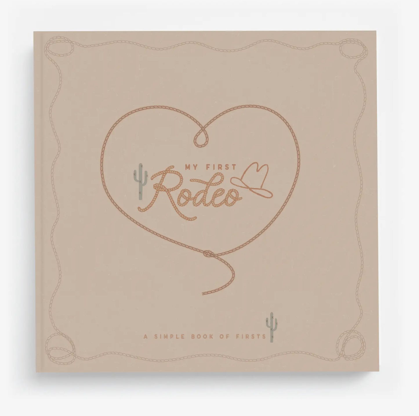 My First Rodeo Baby Memory Book