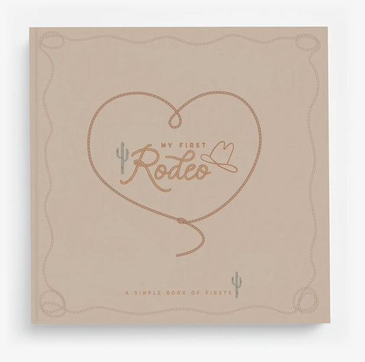 My First Rodeo Baby Memory Book