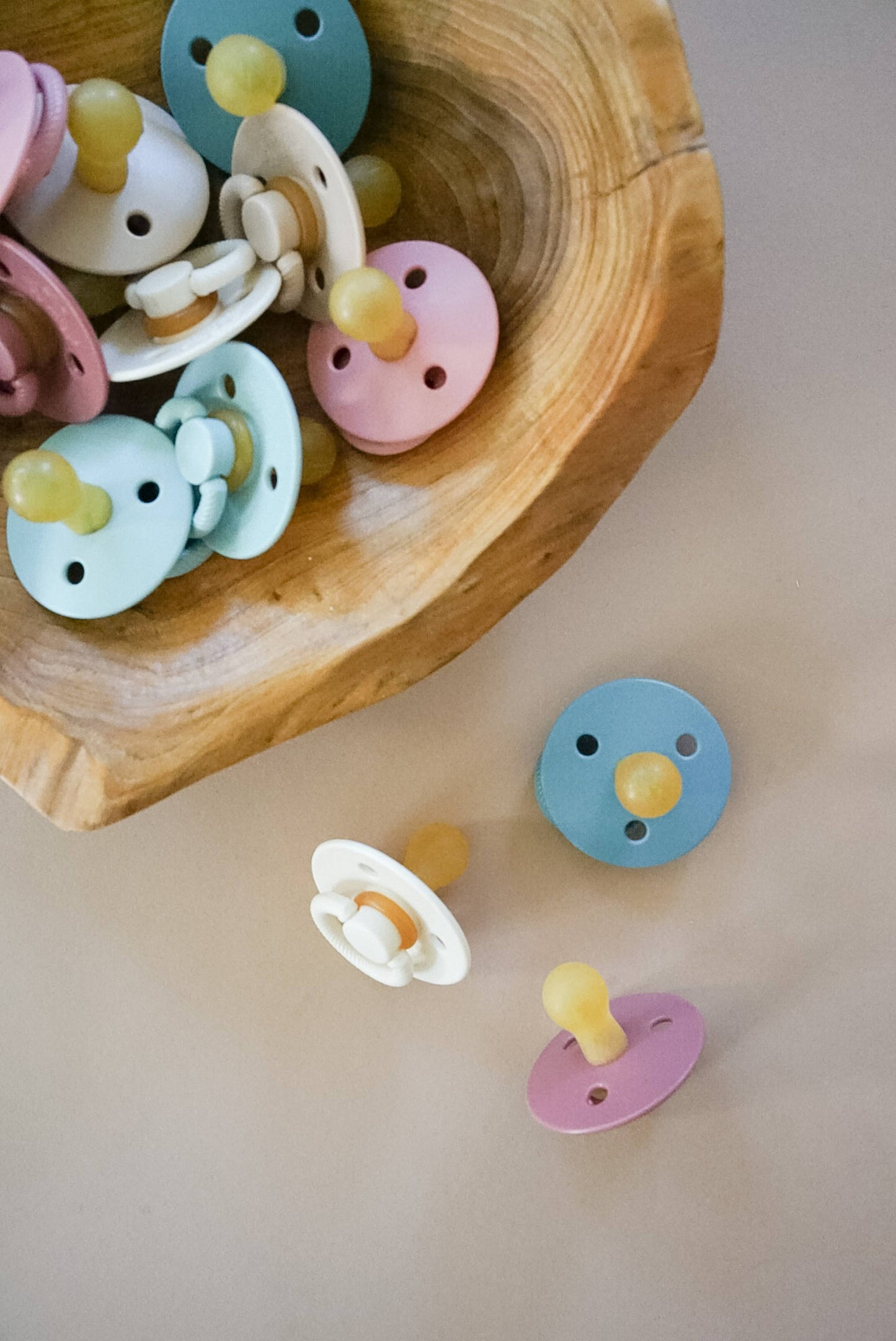 Itzy Soother™ Natural Rubber Paci Sets: Harbor + Coast