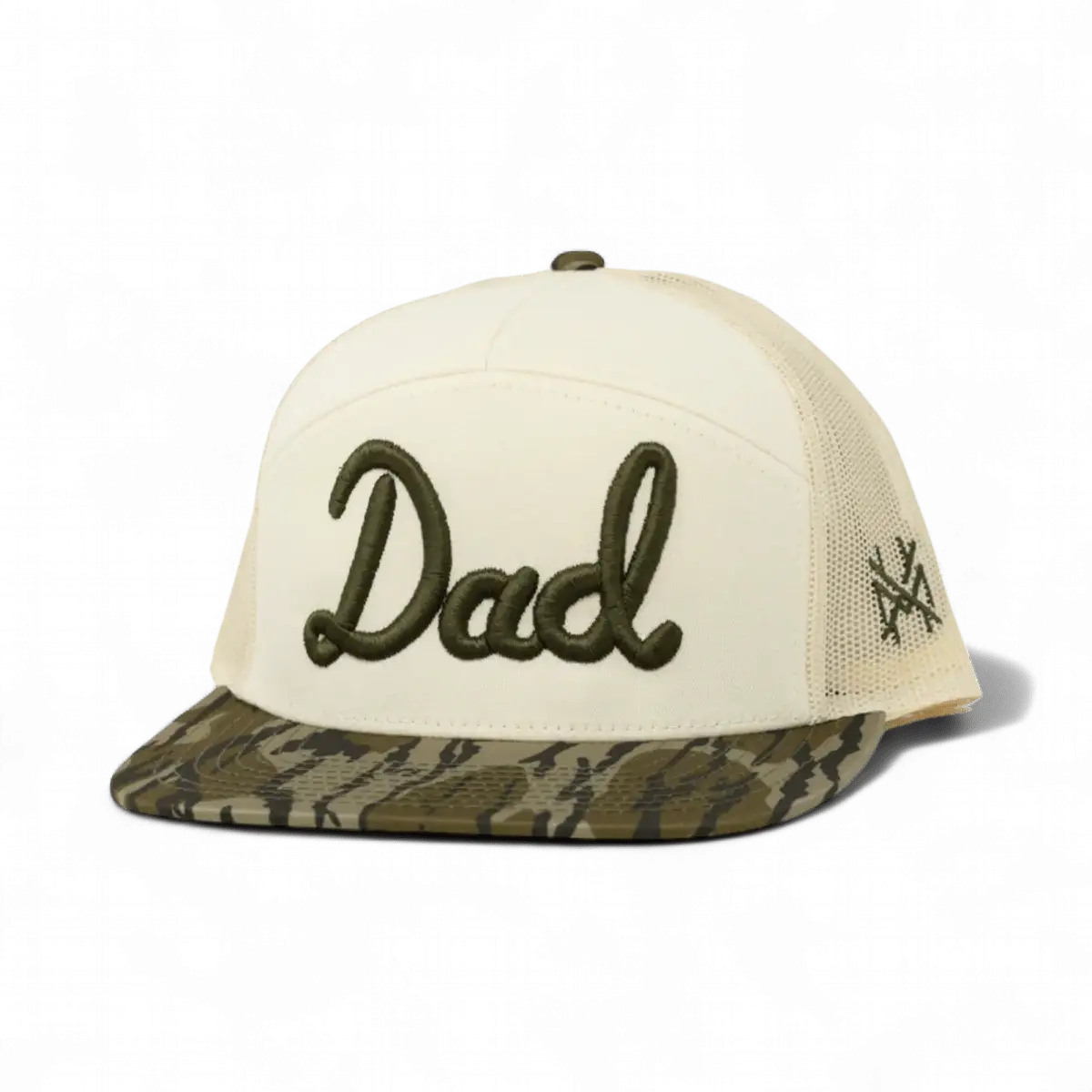 Dad Trucker Hat: Retro Bottomland/Natural