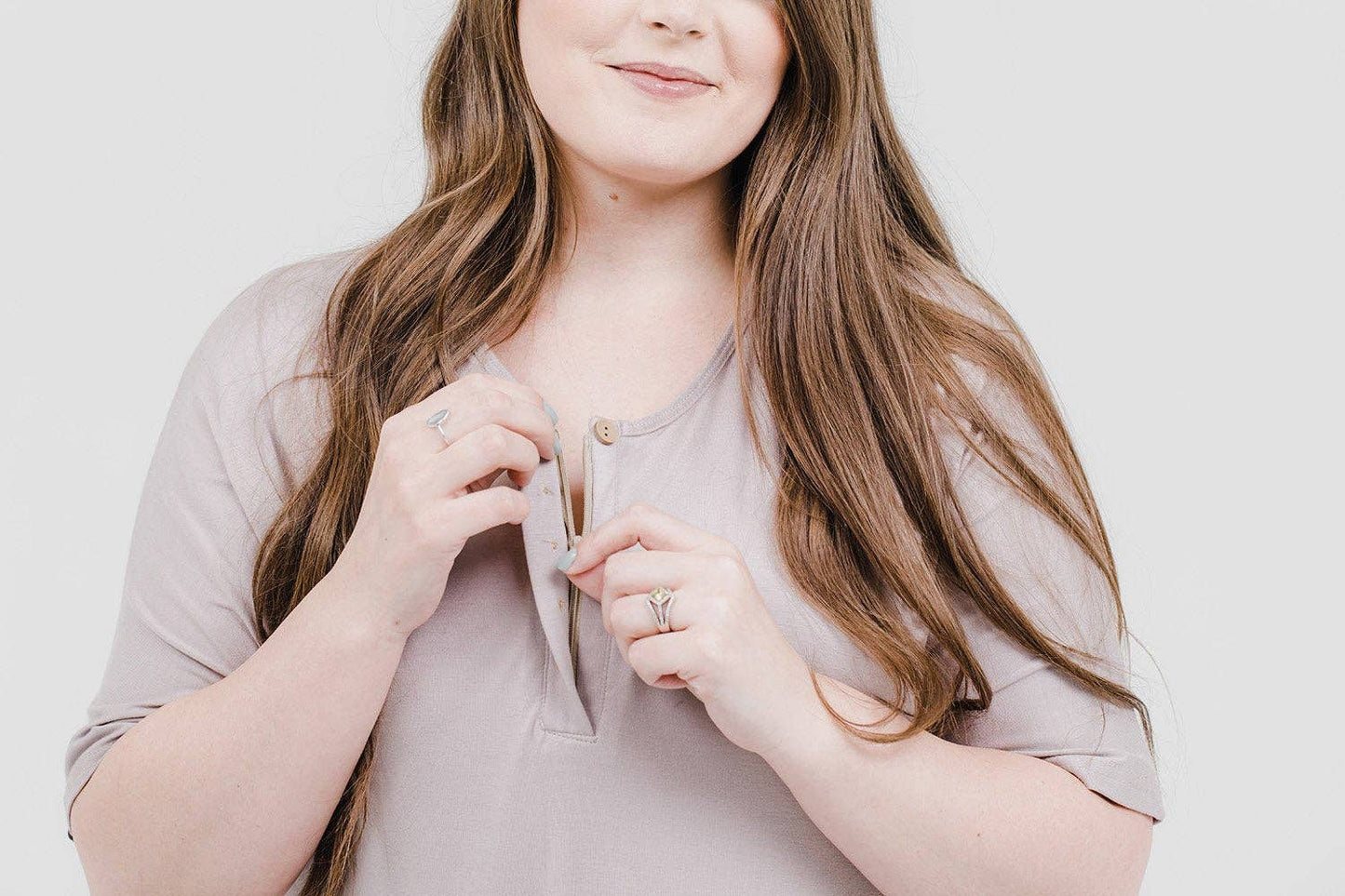 WOMENS GOWN: STRIPED ROSE