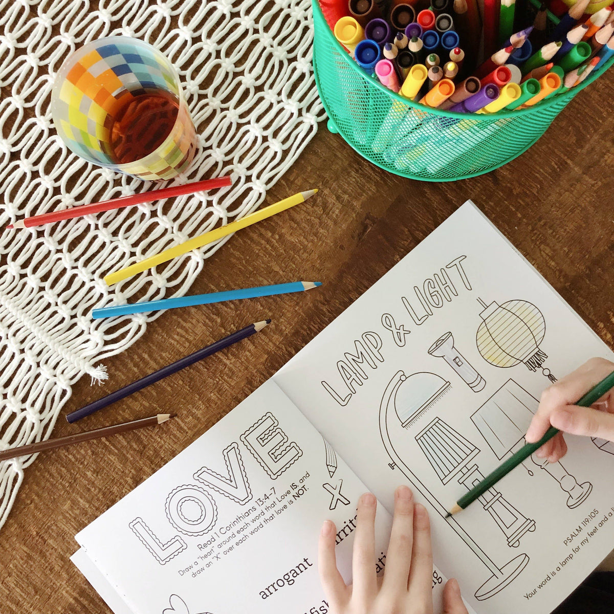 Colored With Grace Kids Coloring Book
