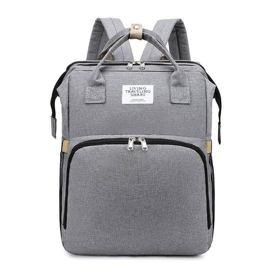 Cross-Border New Bed Bag One Mommy Bag: Grey