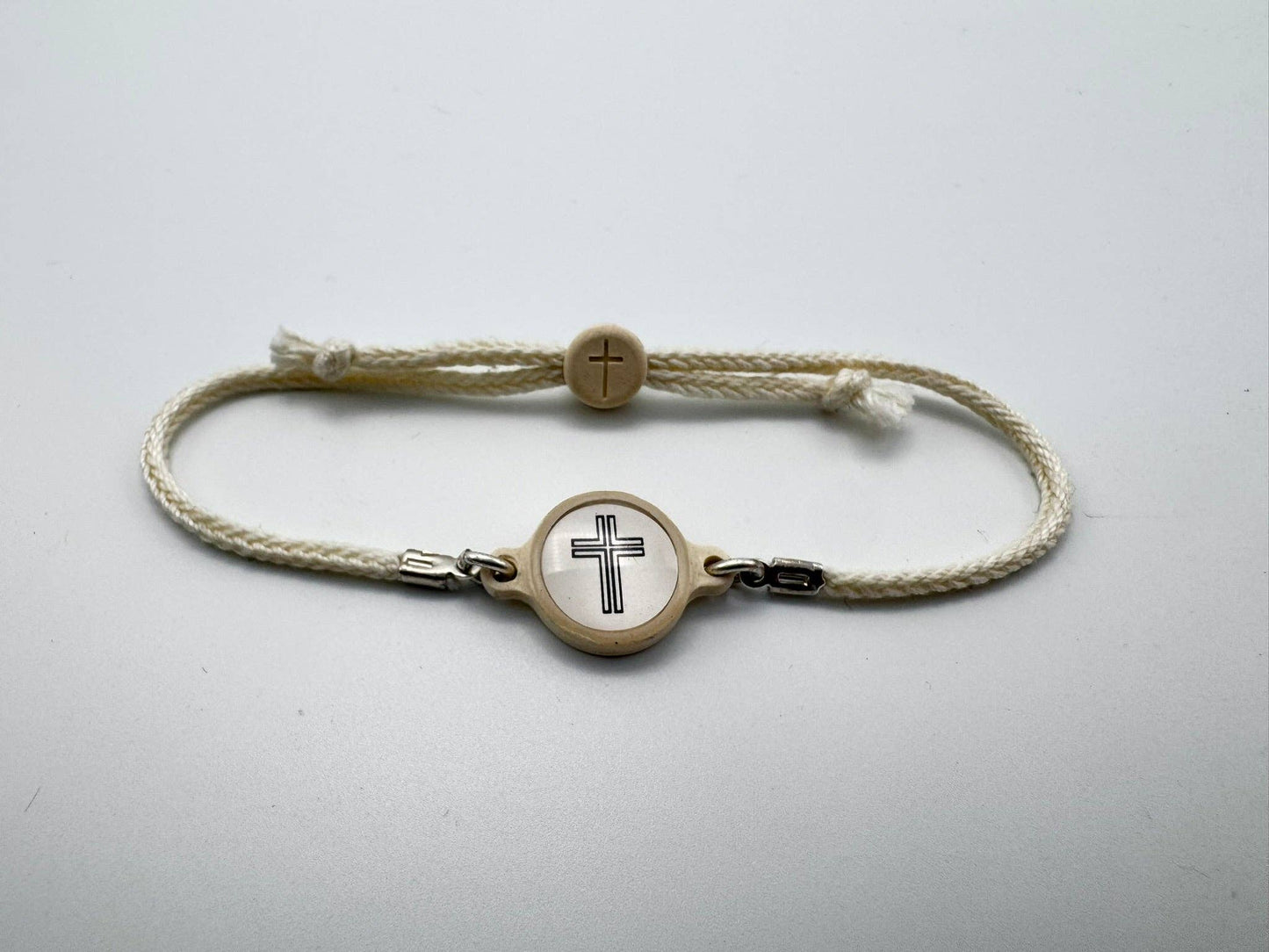 Tap To Pray™ - Survivor Series Handmade Bracelets: Juniper + Cross