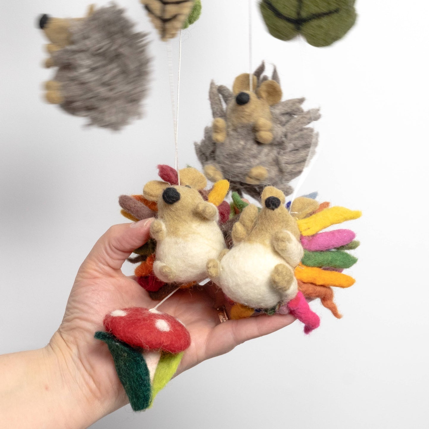 Baby Mobile - Hedgehog - Nursery Decor