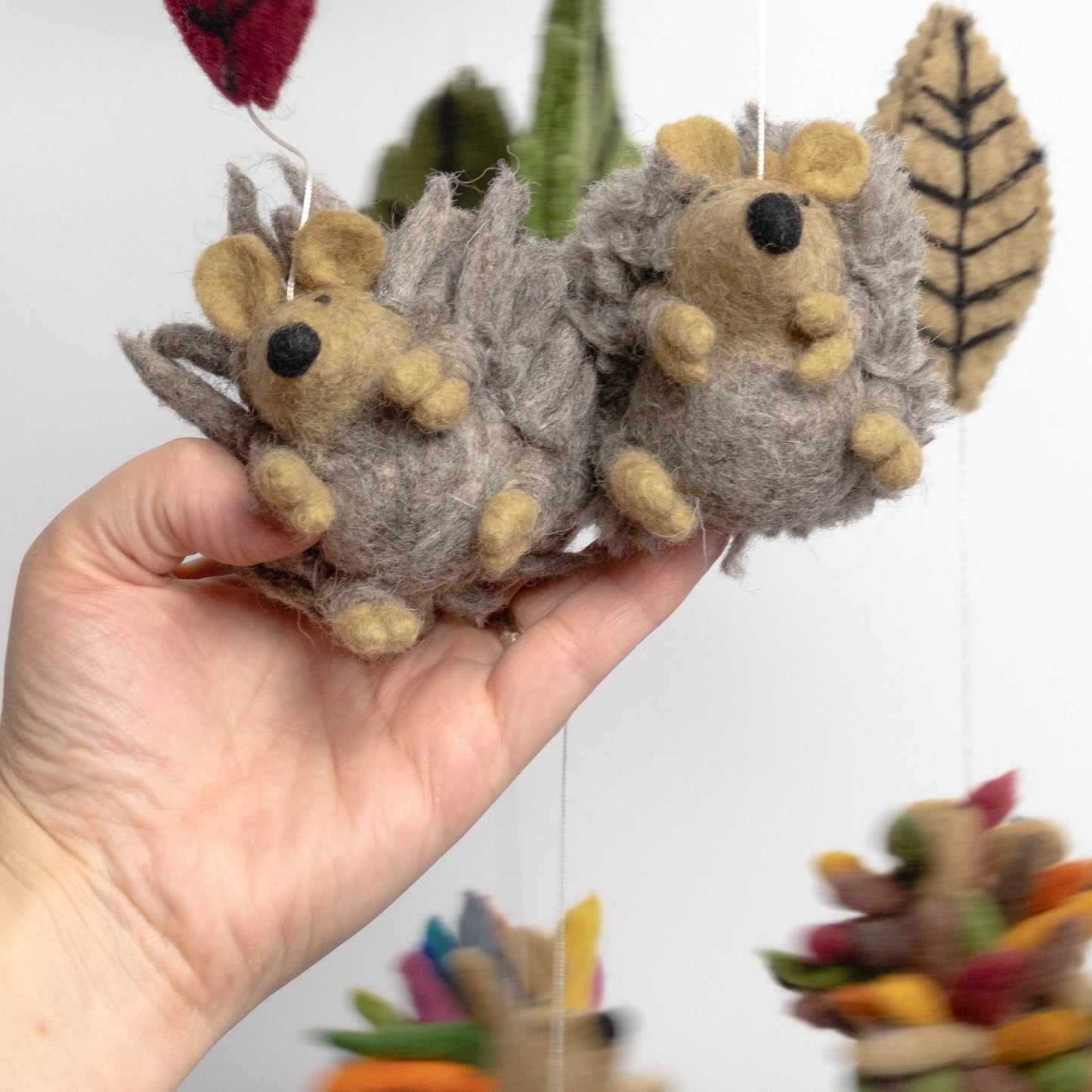 Baby Mobile - Hedgehog - Nursery Decor