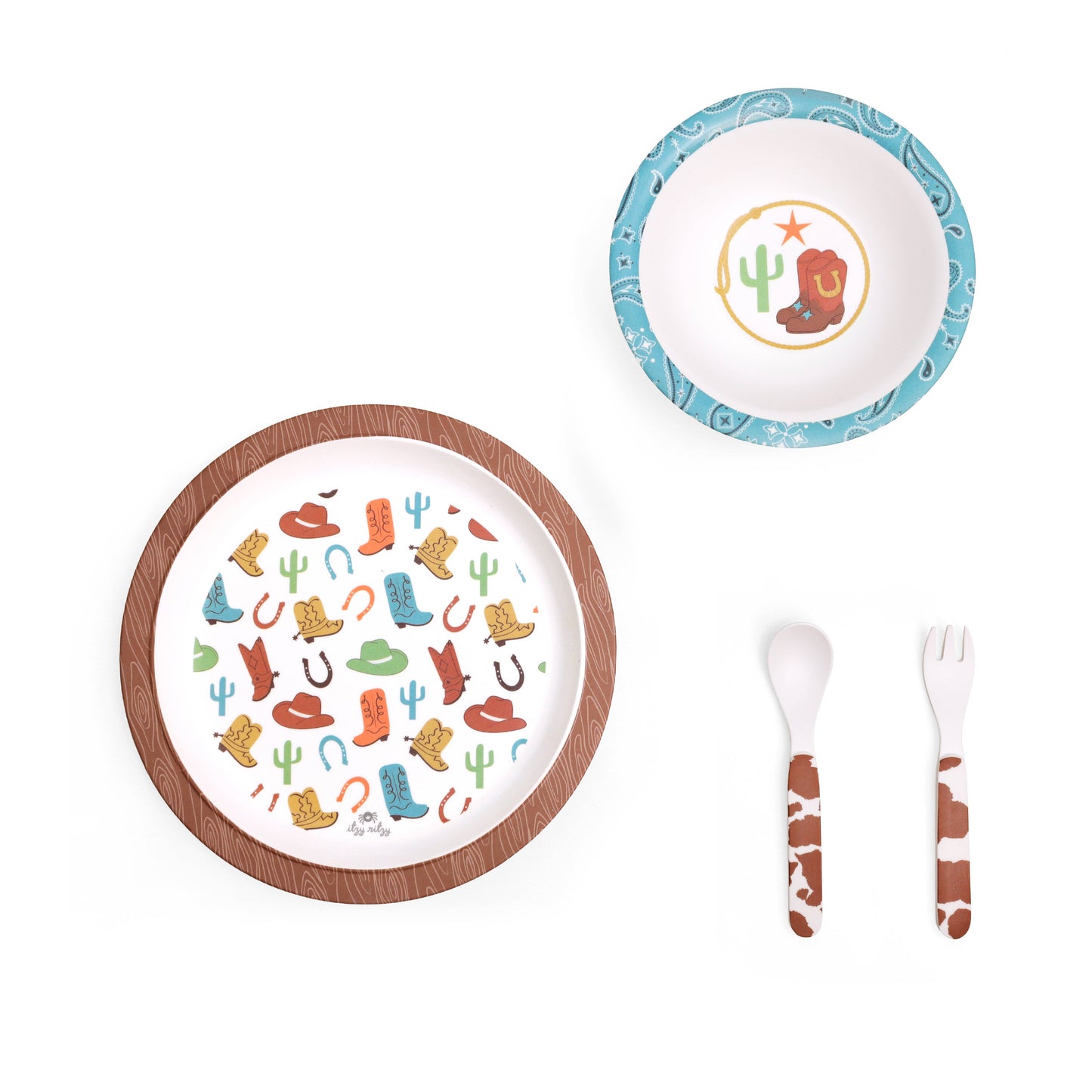 Itzy Bistro™ - 4 piece dining set: Ribbons & Roses