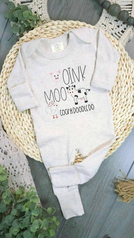 Farm Animals - Oink Moo CockadoodleDo: Newborn