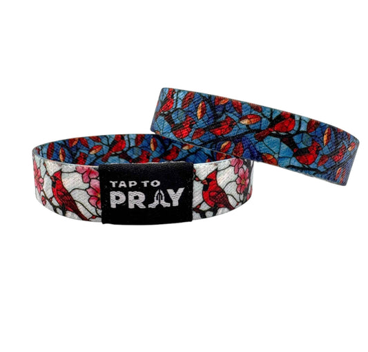 Tap To Pray™ Wristbands - Cardinals