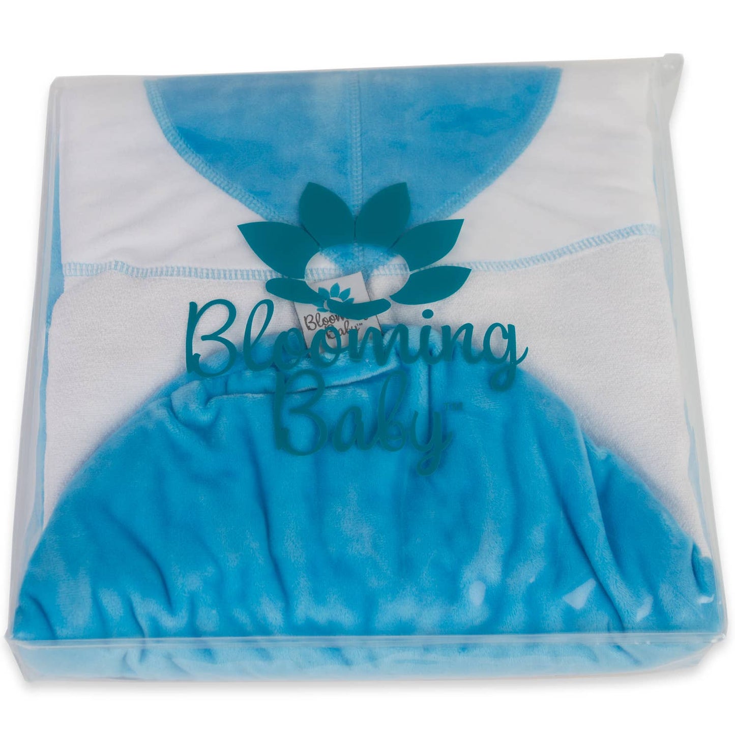 Blooming Bath Flower Hooded Towel: Yellow