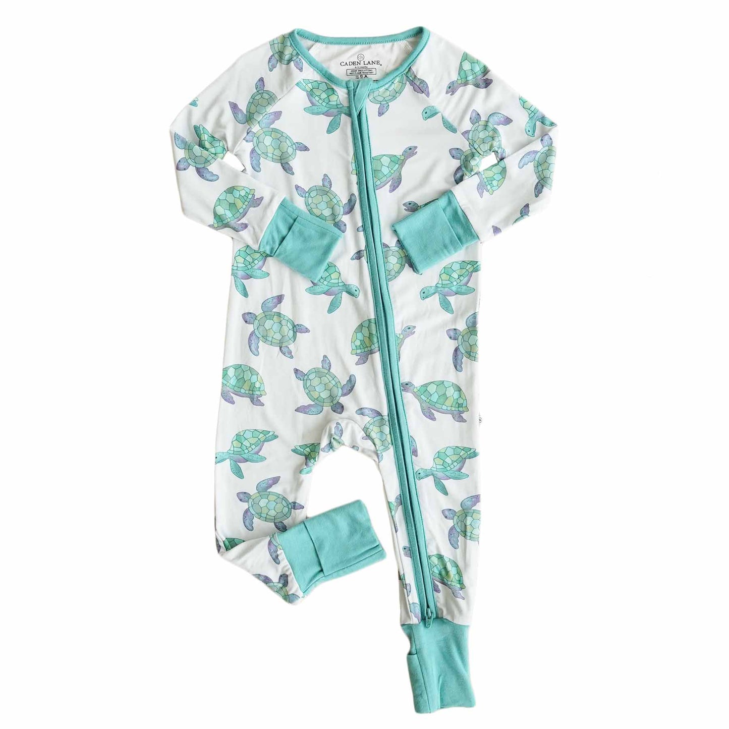 Totally Turtles Convertible Zip Romper