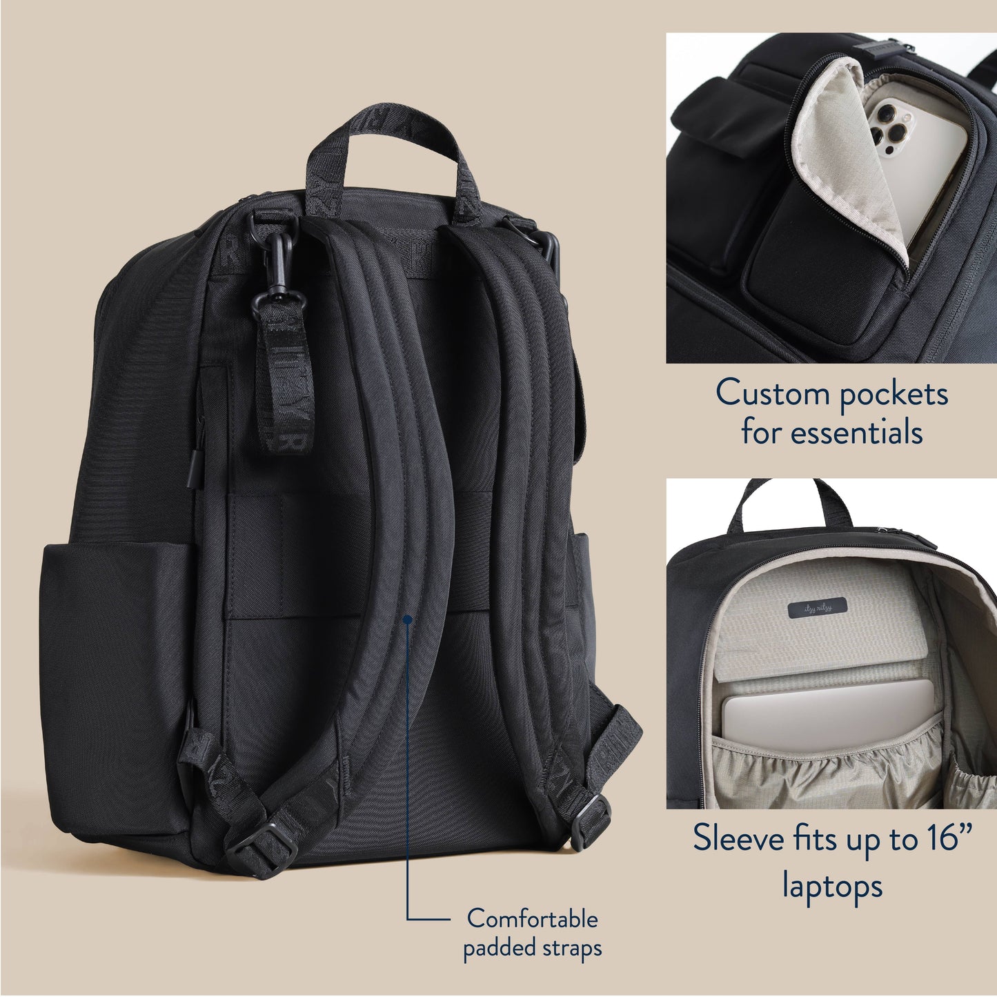 Belong Utility Backpack™: Black