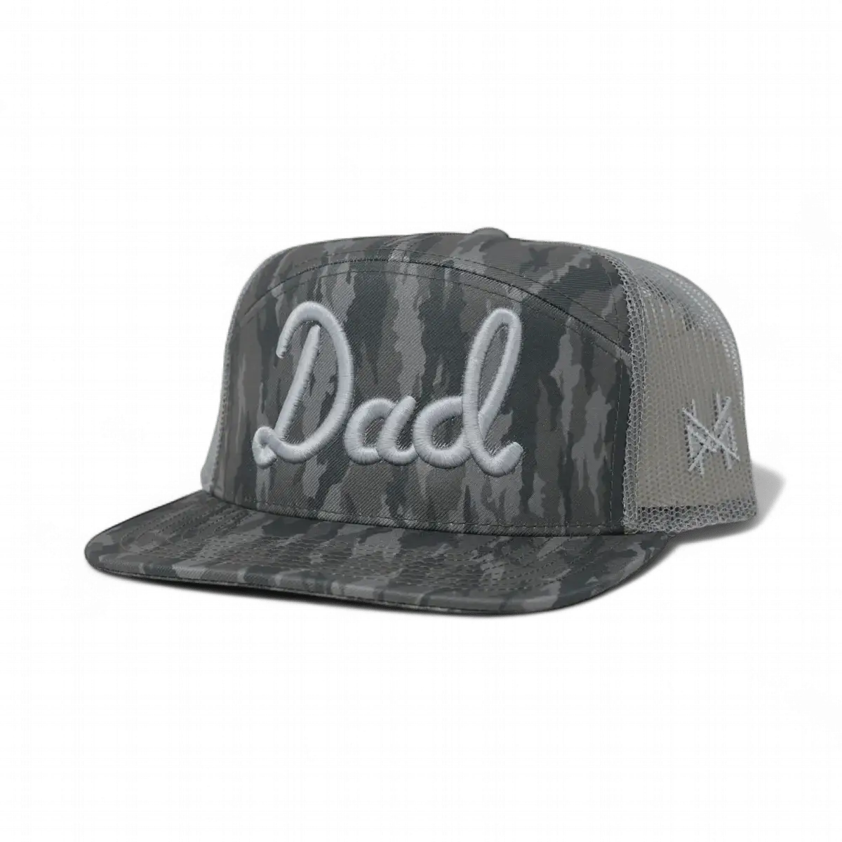 Dad Trucker Hat: Retro Edge/ Natural