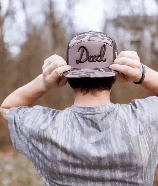 Dad Trucker Hat: Retro Edge/ Natural
