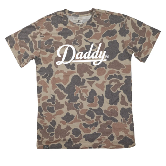 Daddy T-Shirt: Vintage Duck Camo