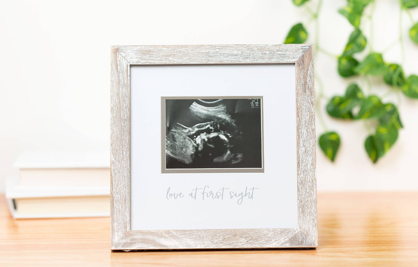 Rustic Sonogram Photo Frame