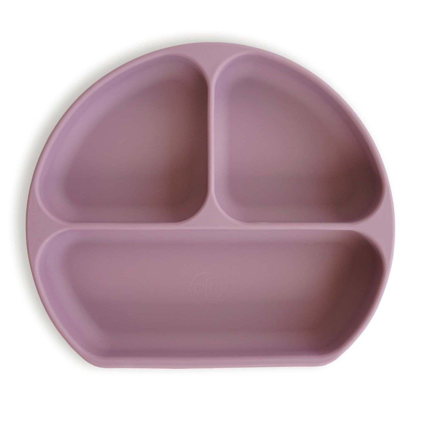 Silicone Suction Plate: Light Dusty Blue