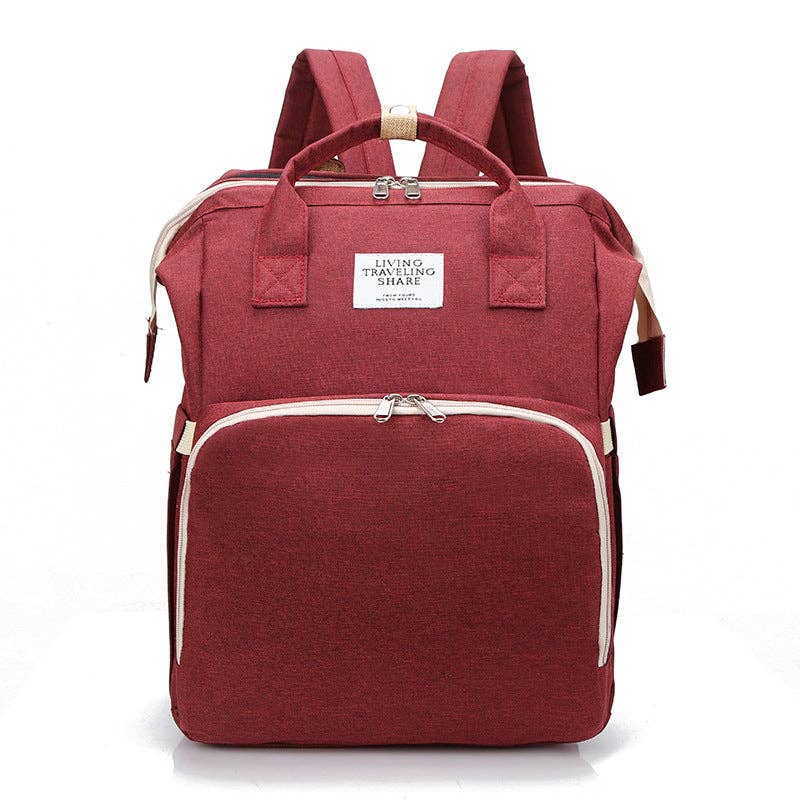 Cross-Border New Bed Bag One Mommy Bag: Grey