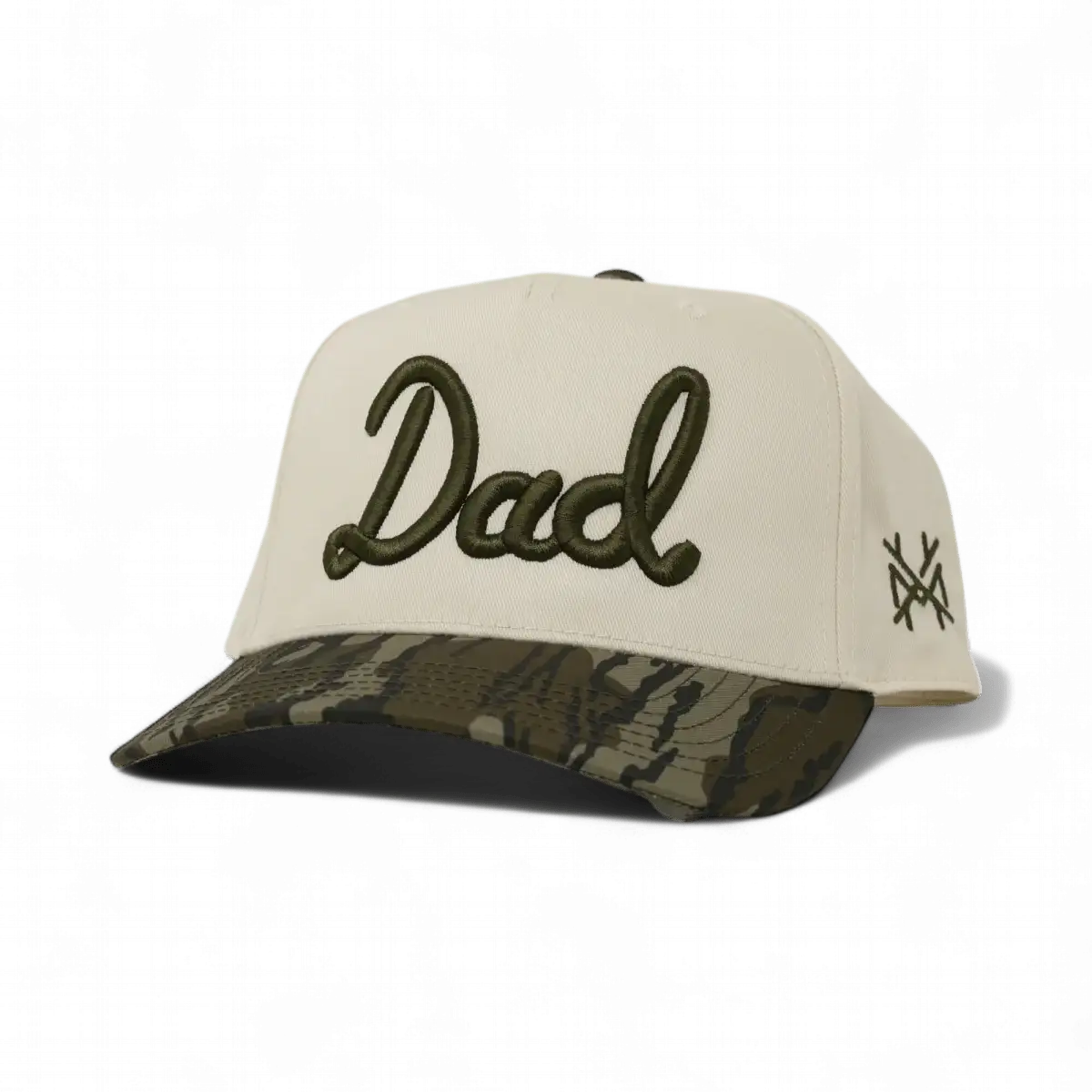 Dad Trucker Hat: Retro Edge/ Natural