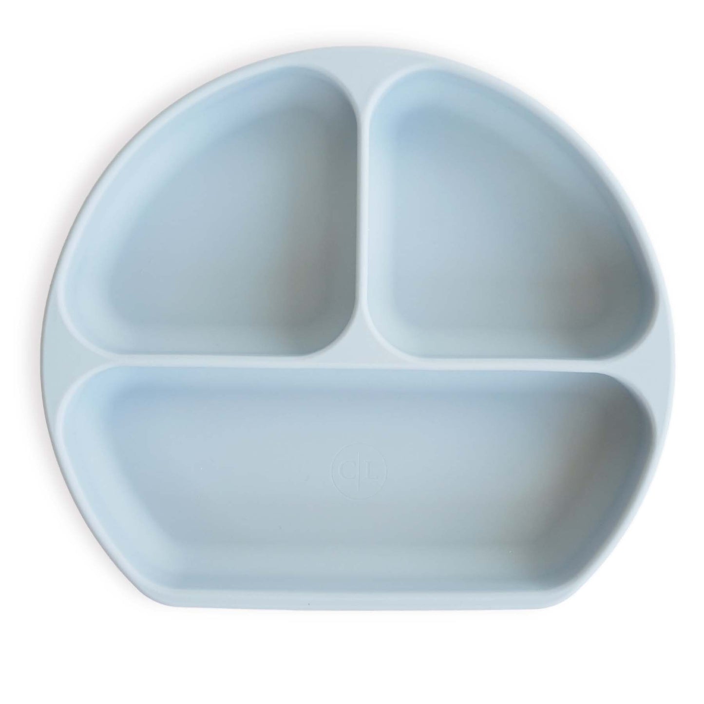 Silicone Suction Plate: Light Moss