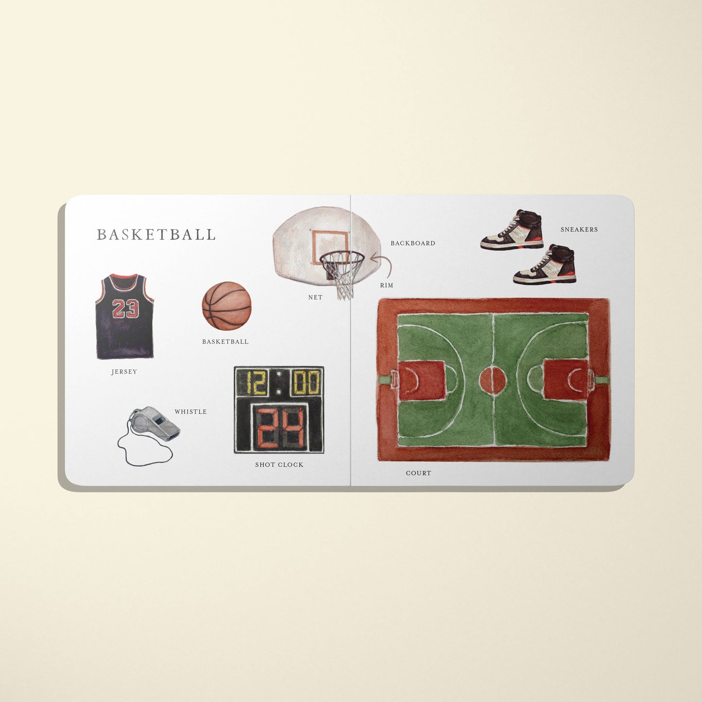 Our Big Book of Sports (Baby Board Book)