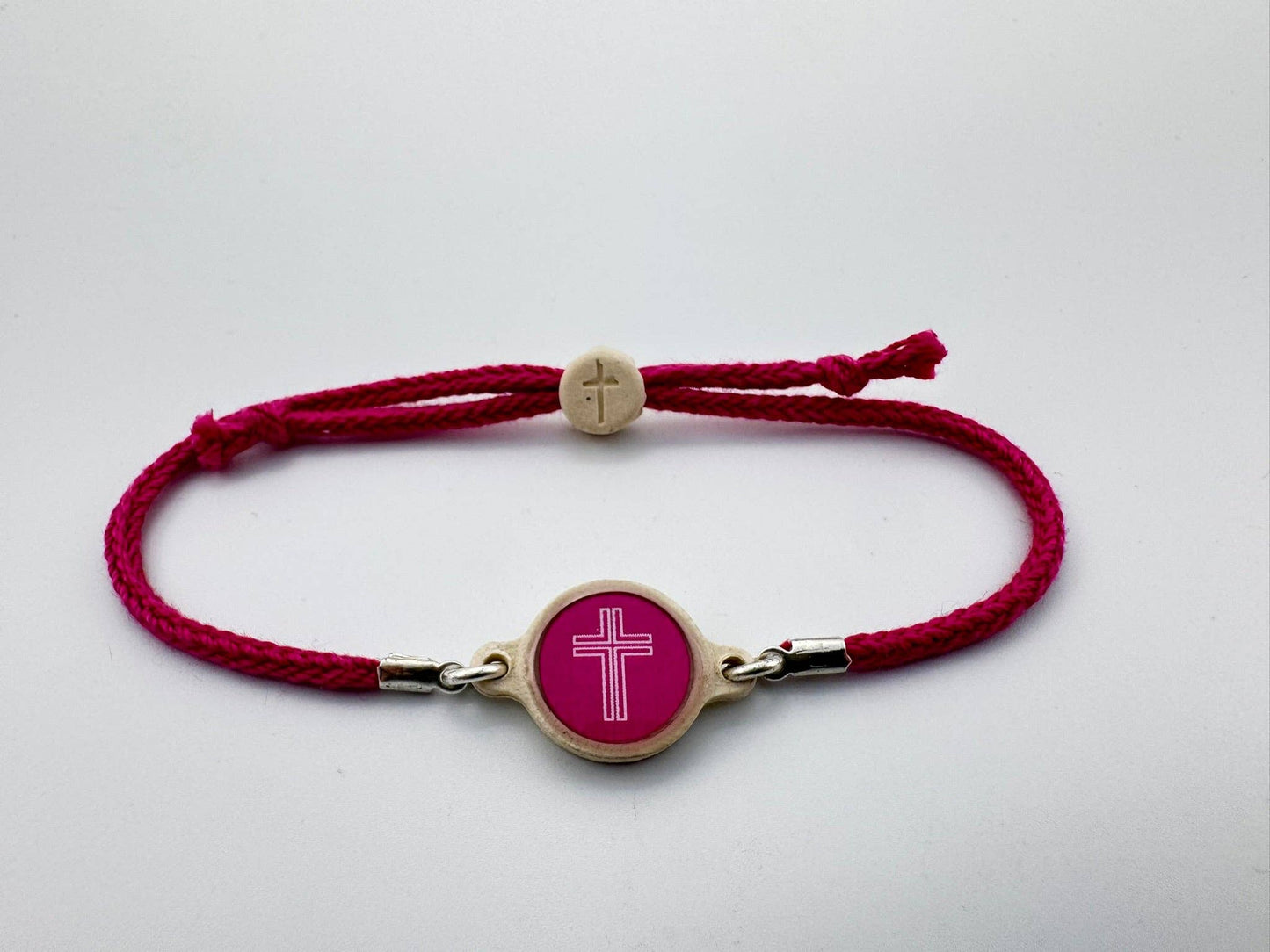 Tap To Pray™ - Survivor Series Handmade Bracelets: Juniper + Cross