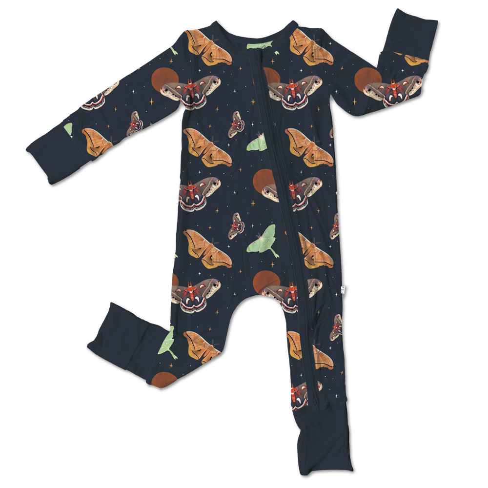 Gavin Bamboo Convertible Footie Pajamas: MicroPreemie
