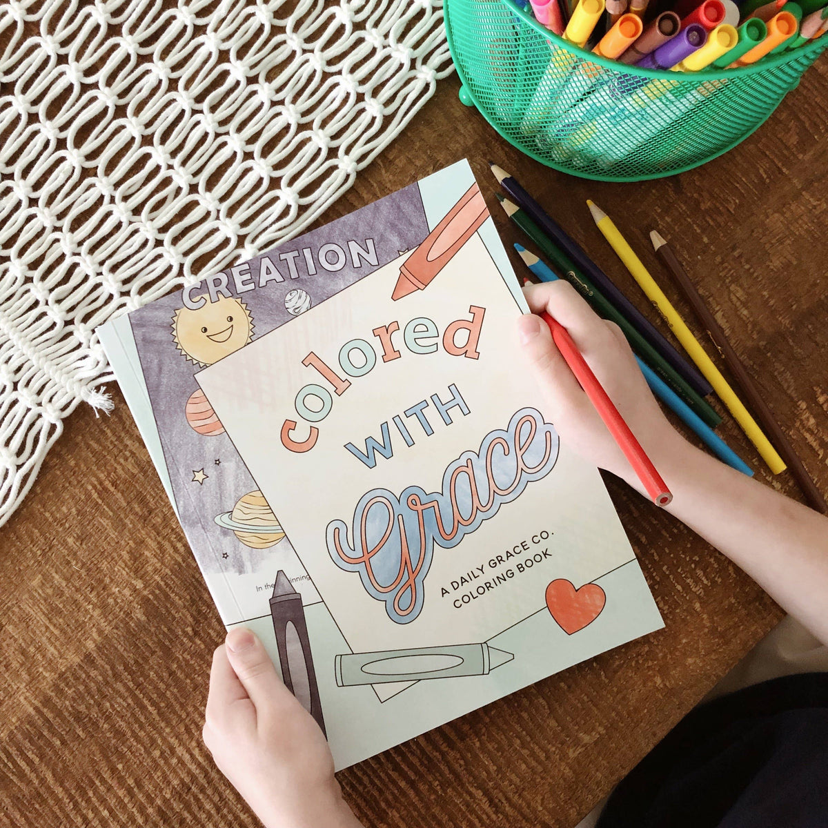 Colored With Grace Kids Coloring Book