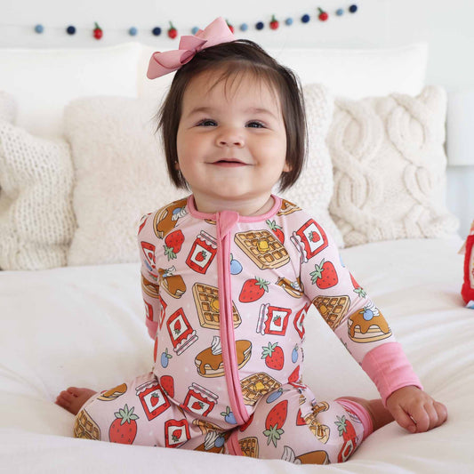 Sweet Stacks Convertible Zip Romper