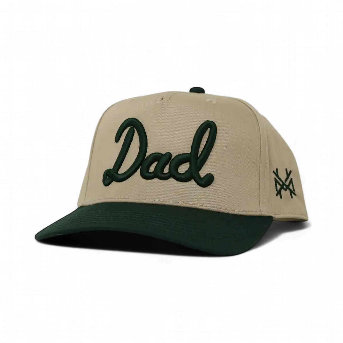 Dad Trucker Hat: Retro Edge/ Natural