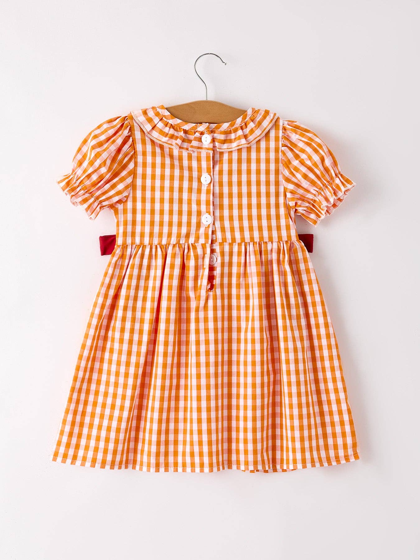 Fall Embroidered Dress for Girls