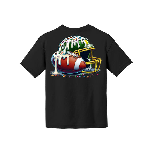 Football Helmet Drip Youth Tee