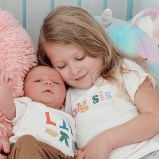 Kid toddler graphic tee | big sis original