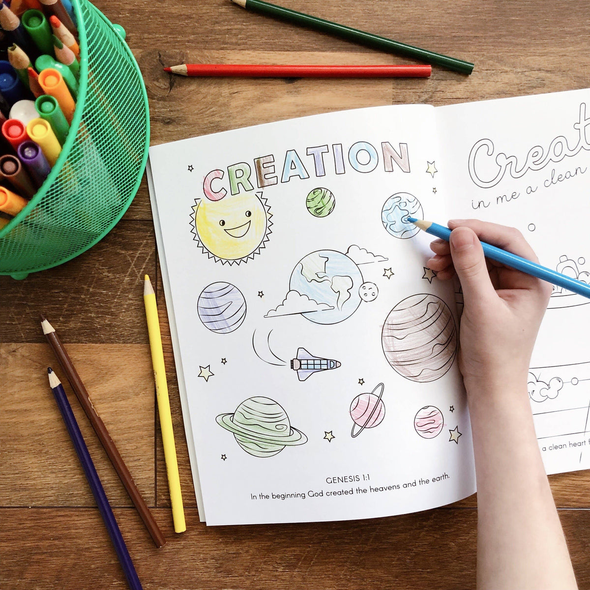 Colored With Grace Kids Coloring Book