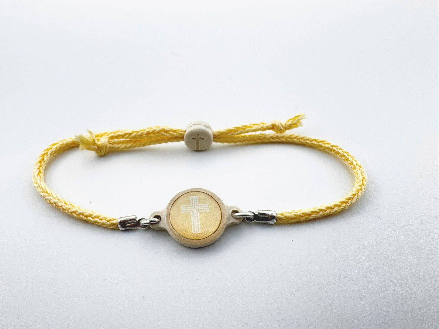Tap To Pray™ - Survivor Series Handmade Bracelets: Juniper + Cross